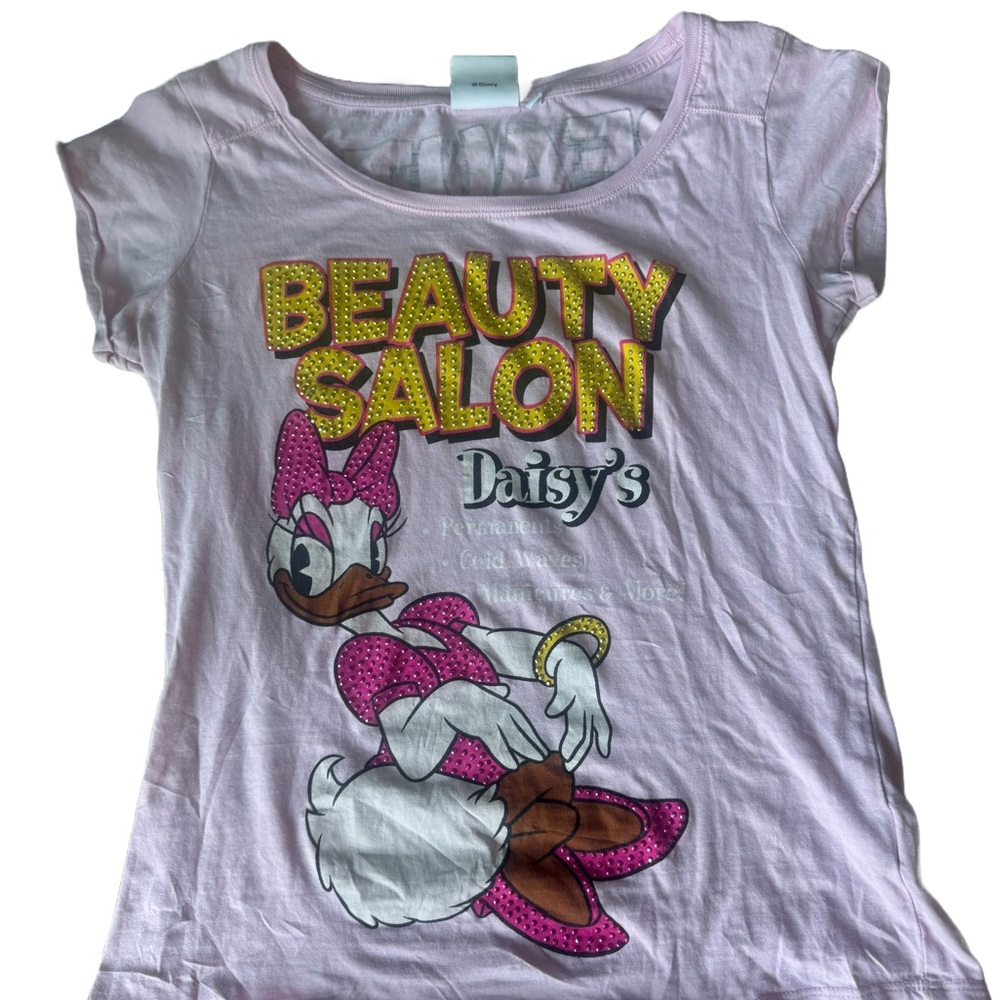 Daisy Pink Bedazzled T-Shirt